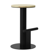 Normann Copenhagen - Pole counter barkruk grenen / zwart H65