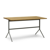 Normann Copenhagen - Kip desk grey steel / oak table top