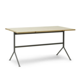 Kip desk grey steel / pine