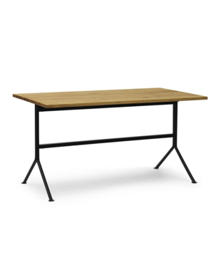 Normann Copenhagen - Kip desk black steel, oak