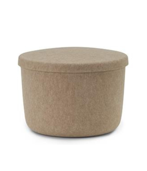 Normann Copenhagen  Normann Copenhagen - Hide Storage poef small , recycled PET