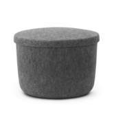 Normann Copenhagen - Hide Storage Pouf small , recycled PET