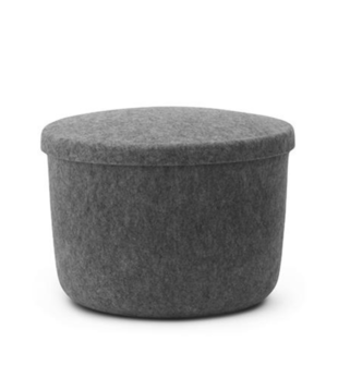 Normann Copenhagen - Hide Storage Pouf small