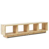 Normann Copenhagen - Plank bookcase Low, pine