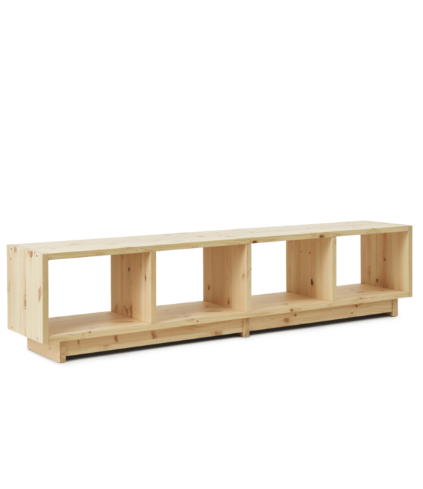 Normann Copenhagen  Fyr Boekenkast Low, grenen