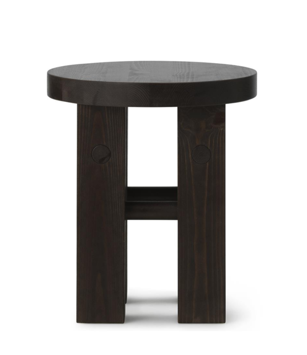 Normann Copenhagen  Normann Copenhagen - Fyr Stool Dark Brown pine