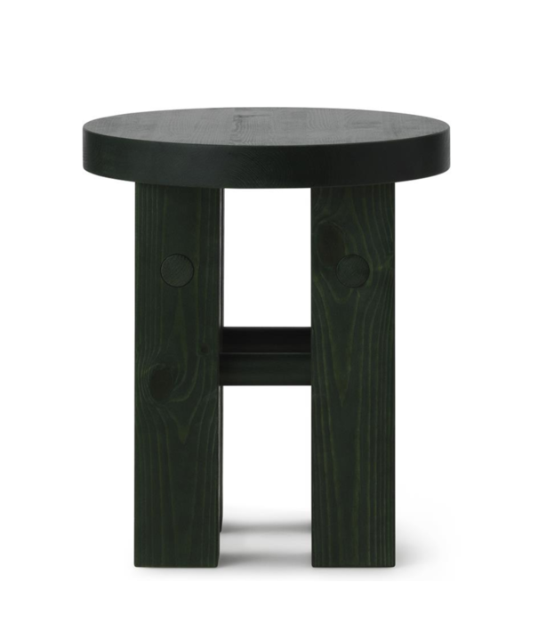 Normann Copenhagen  Fyr Stool dark green pine