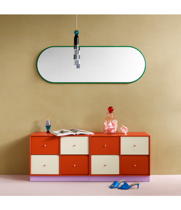 Montana Furniture  Montana - Dresser 02 drawers w. high plinth