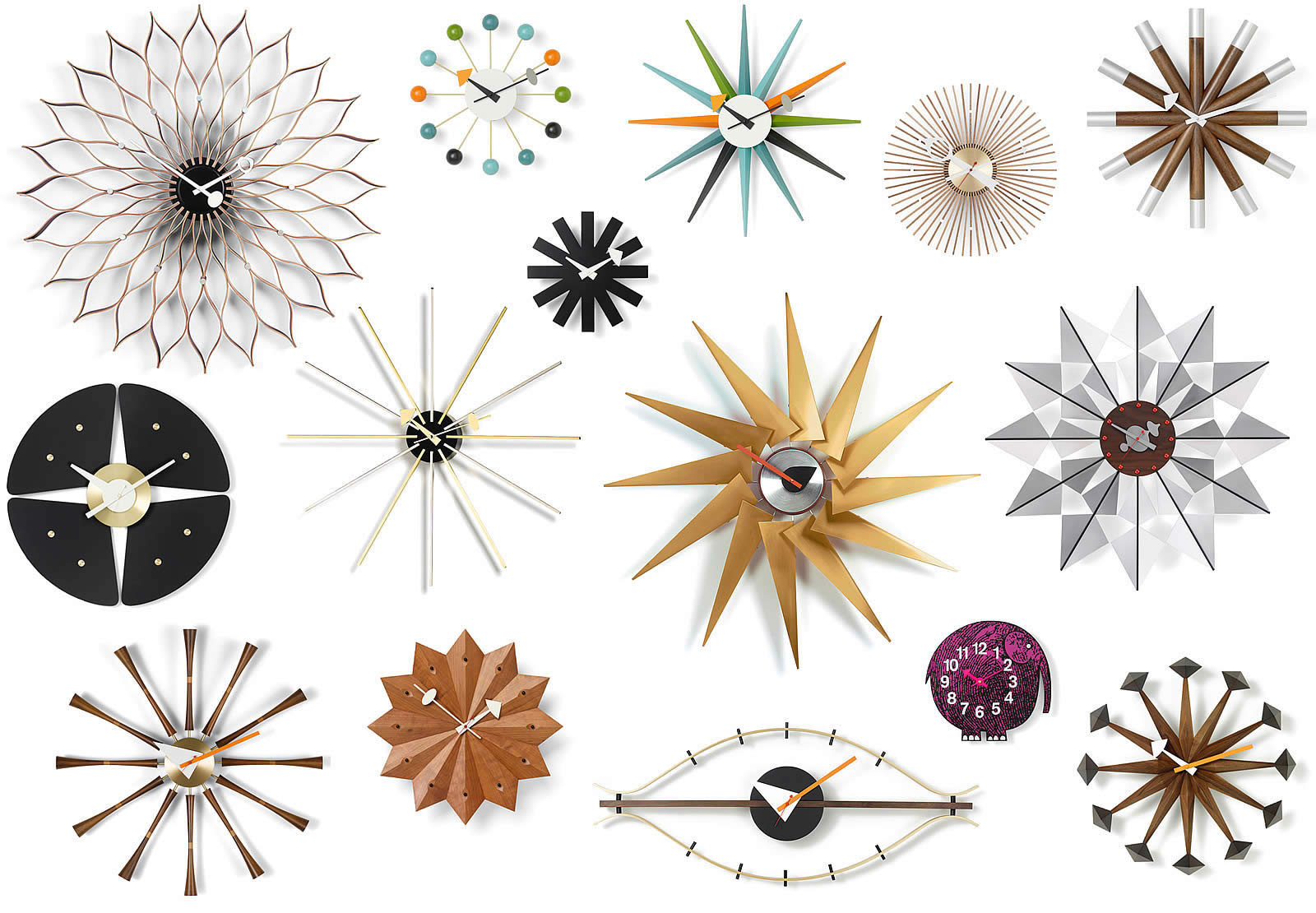 Polygon Clock NORDIC NEW