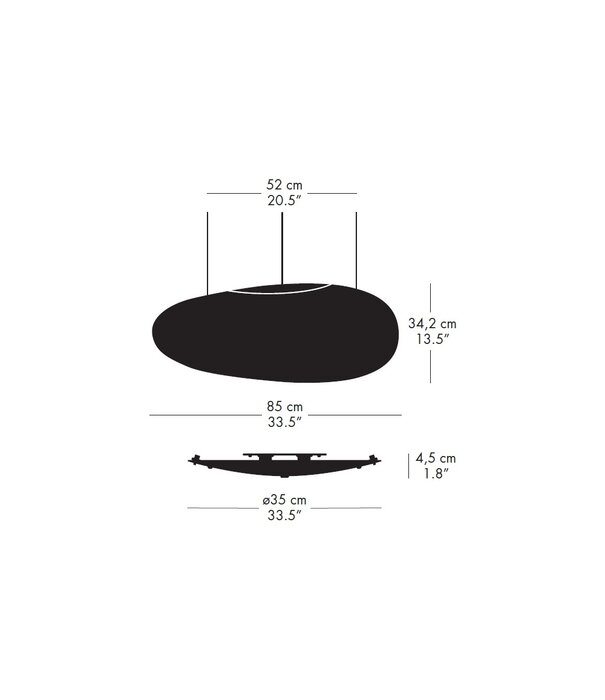 Fritz Hansen Fritz Hansen  Avion Hanglamp