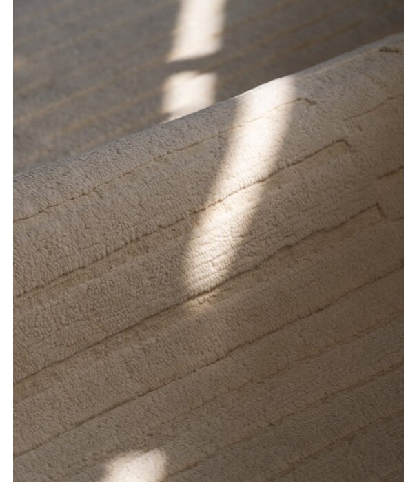 Massimo Copenhagen  Massimo Copenhagen  Monte Hand Knotted Rug natural, merino wool