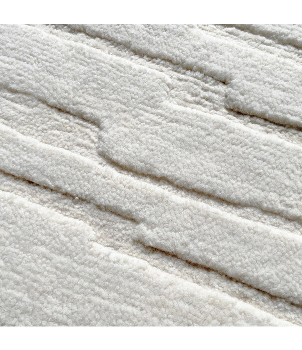 Massimo Copenhagen  Massimo Copenhagen - Monte Rug Cream, merino wool