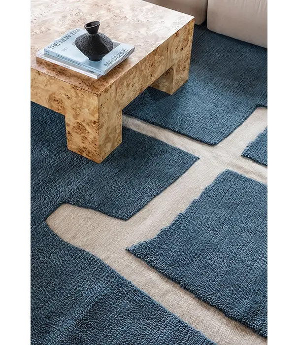 Layered  Layered Gotland Klint Cornflower Blue Rug