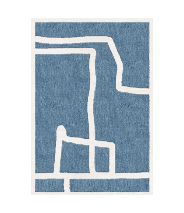 Layered  Layered Gotland Klint Cornflower Blue Rug