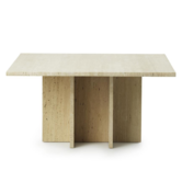 Normann Copenhagen - Edge salontafel large, travertine