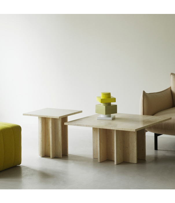 Normann Copenhagen  Normann Copenhagen - Edge salontafel large, travertine