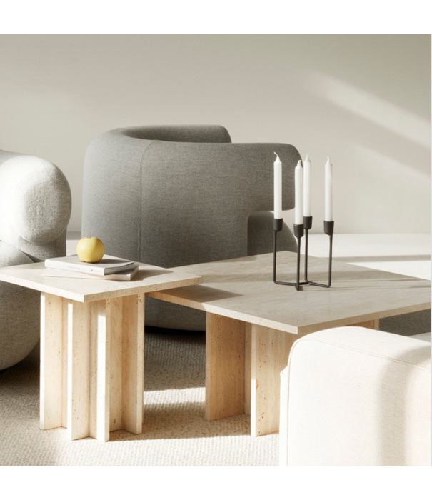 Normann Copenhagen  Normann Copenhagen - Edge salontafel large, travertine