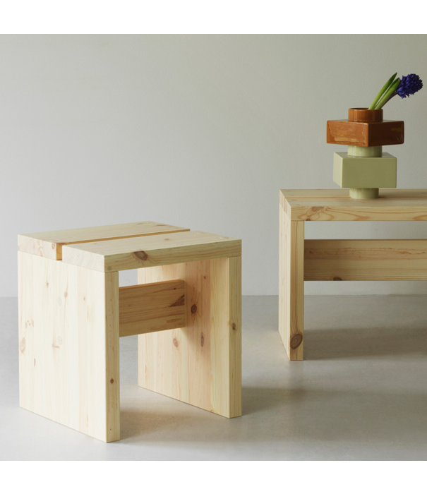 Normann Copenhagen  Normann Copenhagen Stretch Kruk grenen