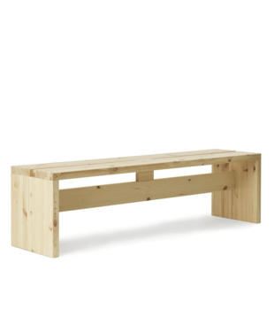 Stretch Bank grenen L160