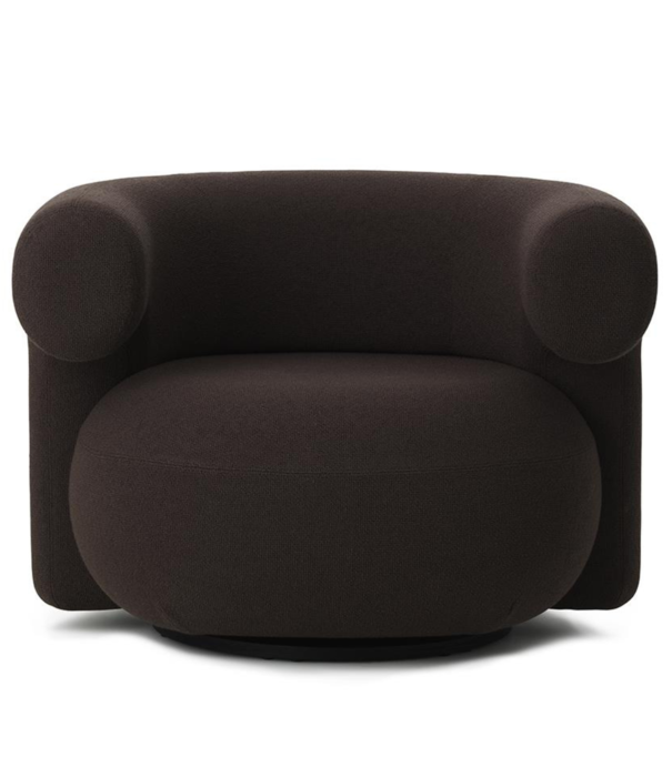 Normann Copenhagen  Normann Copenhagen - Burra lounge chair w.swivel, fabric Yoredale UDA06
