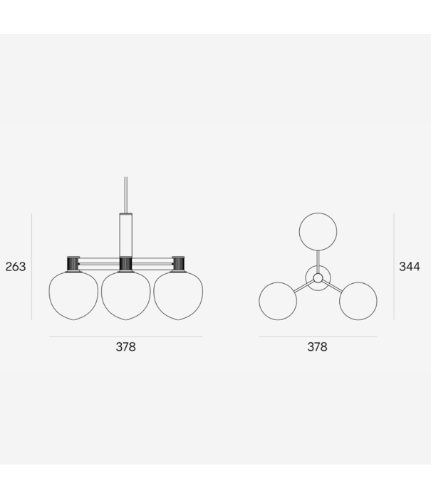 Lyfa  Lyfa - Memoir Chandelier 120 - III