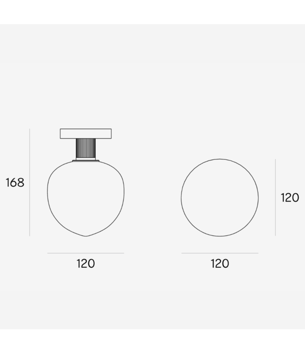 Lyfa  Lyfa - Memoir ceiling lamp 120