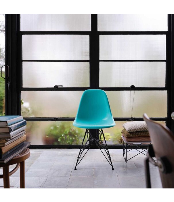 Vitra  Vitra - DSW Fiberglass turquoise chair, limited edition