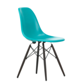 Vitra -  DSW Fiberglass turquoise stoel, limited edition
