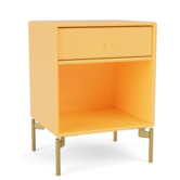 Montana Selection - Dream Nightstand Acacia, Brass legs