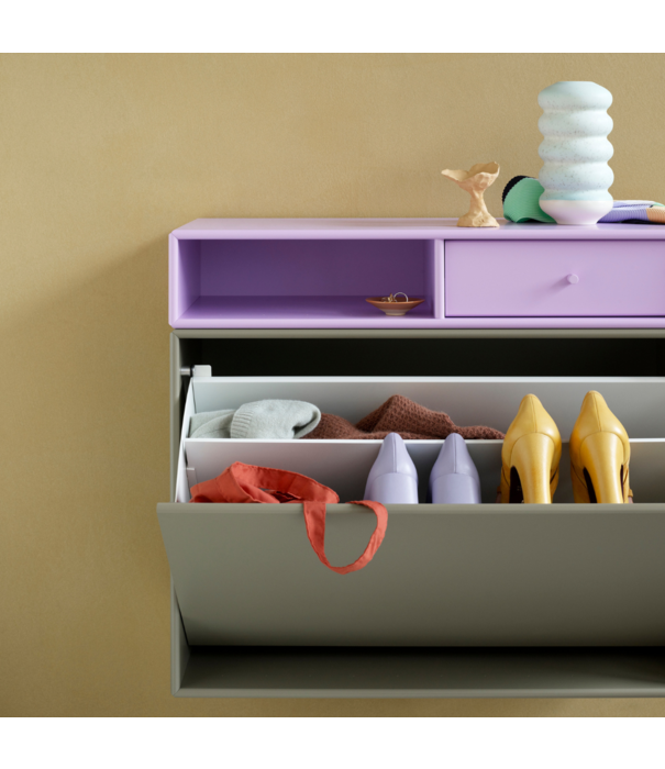Montana Furniture   Hide Shoe Cabinet Wall