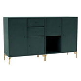 Couple sideboard with legs