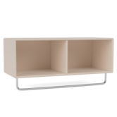 Montana Selection - Coat Shelf with clothes rack clay