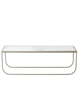 Asplund: Tati lounge table marble 120 x 40