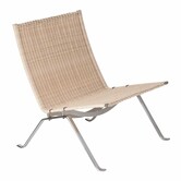 Fritz Hansen - PK22 lounge chair rattan