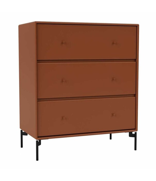 Montana Furniture Montana Selection - Carry dresser with legs acacia