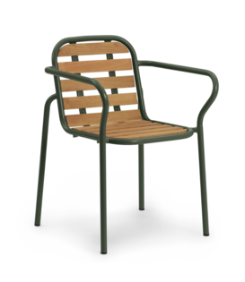 Normann Copenhagen - Vig Outdoor Armstoel Hout