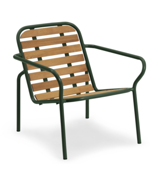 Normann Copenhagen - Vig Outdoor Lounge Stoel Hout