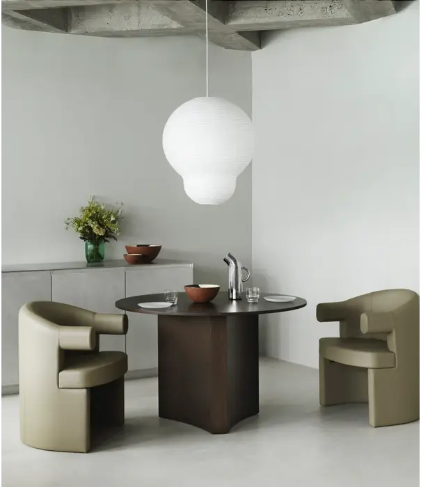 Normann Copenhagen  Normann Copenhagen - Burra dining chair, fabric Remix 126 grey