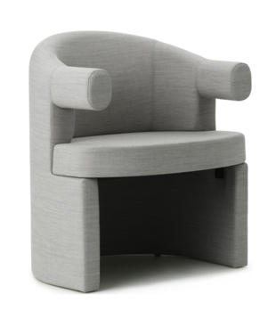 Normann Copenhagen - Burra chair, fabric Remix 126