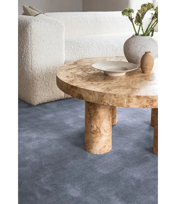 Layered  Layered Classic Solid Vloerkleed Sky Blue