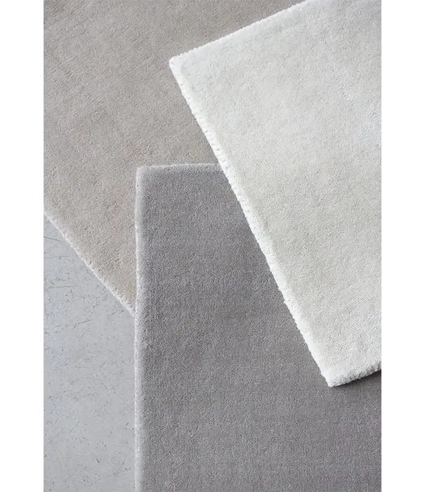 Layered  Layered - Classic Solid wol tapijt / Bone White