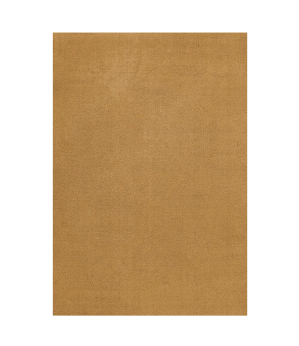 Layered  Layered - Classic Solid wool rug / Ochre