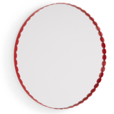 Hay - Arcs Mirror Round red Ø60