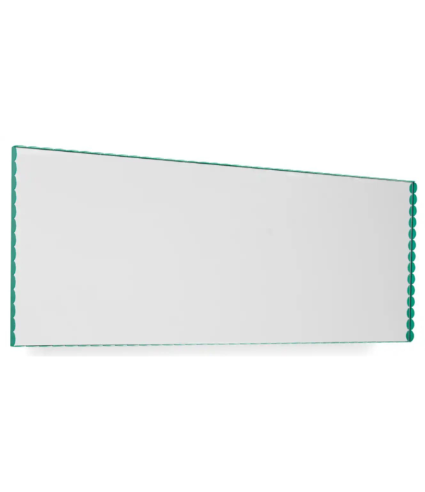 Hay  Arcs Mirror rectangle medium green