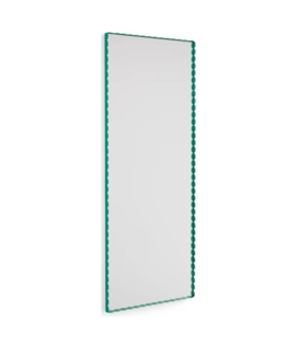 Hay Arcs Mirror Rectangle medium - green