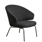 Fritz Hansen - LET lounge chair , steel base