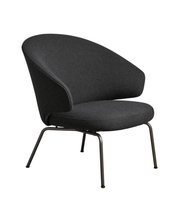 Fritz Hansen Fritz Hansen - LET lounge stoel , stalen onderstel