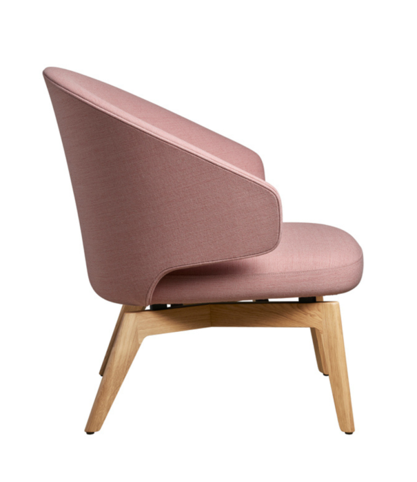 Fritz Hansen Fritz Hansen - LET lounge chair, wood base