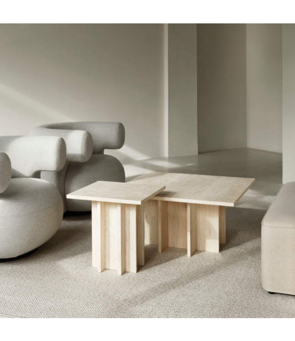 Normann Copenhagen  Normann Copenhagen - Edge salontafel large, travertine