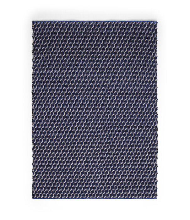 Hay  Channel Vloerkleed blue, white